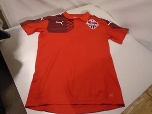 Puma Cool Cell Albany Alley Cats Shirt NWT Red Size Mens M - Picture 1 of 4