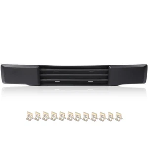 New Fit For 15-17 Ford F-150 Front Bumper Cover Lower Grille Trim Panel Black - Picture 1 of 9