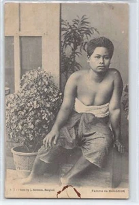 Thailand - Woman from Bangkok - SEE STAMPS - Publ. J. Antonio 2 - Picture 1 of 2