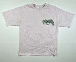 Zara Pink Short Sleeve Girls T-shirt Size 11/12 Food Vibes Burger - Picture 1 of 6