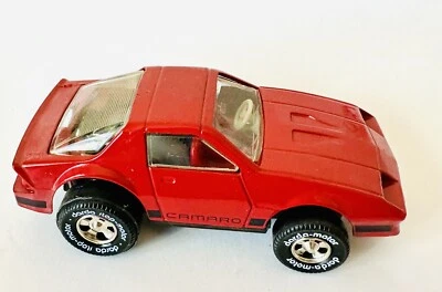 Coche de fricción vintage Darda Motor Toys rojo Camaro Z-28 hecho en China 3” IROC Foto 1 de 4