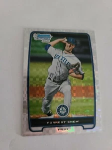 2012 Topps Bowman Chrome Baseball Card Forrest Snow BCP207 - Picture 1 of 2