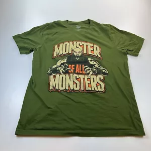 WWE Braun Strowman Shirt Adult Extra Large XL Green Monster of all Monsters - Picture 1 of 7