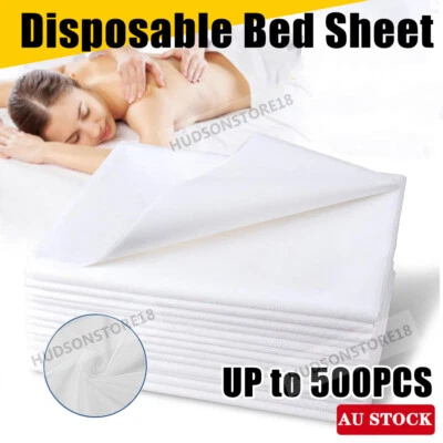 500pcs Disposable Beauty Bed Sheet SMS Non-woven Massage SPA Salon Table Cover - image 1 of 4
