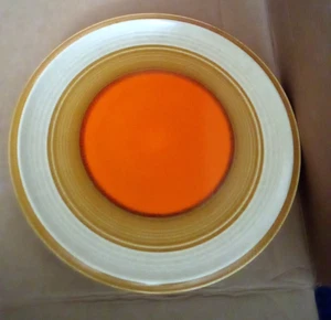 PERSIMMON 12.25” Platter Plate Nature's Song 1970's Mikasa Stoneware Japan - Picture 1 of 5