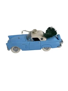 1993 Hallmark Cards, inc 1956 Ford Thunderbird Car Ornament Blue White Green - Imagen 1 de 8