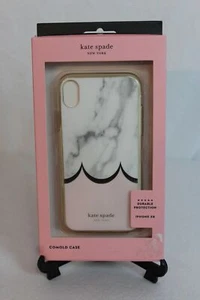 NUEVA FUNDA KATE SPADE NY MÁRMOL VIEIRA IPHONE XR ROSA DHA324 - Imagen 1 de 2