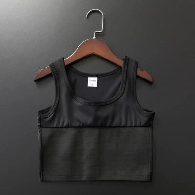 Lesbian FTM Tomboy Bandage Breast Chest Binder Quick Dry Vest Tank Crop Top - Image 1 of 4
