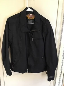 Women's Size XL Harley-Davidson Nylon Rain Jacket Black NWOT - Picture 1 of 11