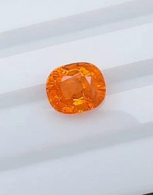 8.13ct Gorgeous 100% Natural Spessartite Garnet Loose Gemstone Lotno:bu - Image 1 of 2