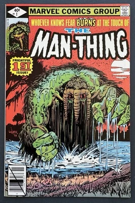 The Man-Thing #1 1979 volumen 2 casi nuevo Marvel Fleisher Mooney Foto 1 de 2