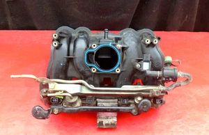 2005 05 HONDA CIVIC INTAKE MANIFOLD WITH SPACER AND FUEL RAIL OEM 1.7L D17A1 - Picture 1 of 10