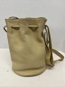 COACH Vintage Sonoma Drawstring Nubuck Tan Leather Luxury Bucket Bag 4905 RARE - Picture 1 of 7