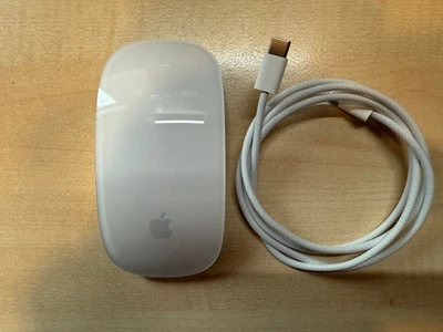 Apple Magic Mouse 2 Weiss 2024 USB-C - Bild 1 von 3