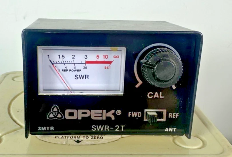 Opek SWR-2T 10 vatios SWR/RF medidor de potencia vatímetro CB/10 metros sintonizador de antena de radio Foto 1 de 2