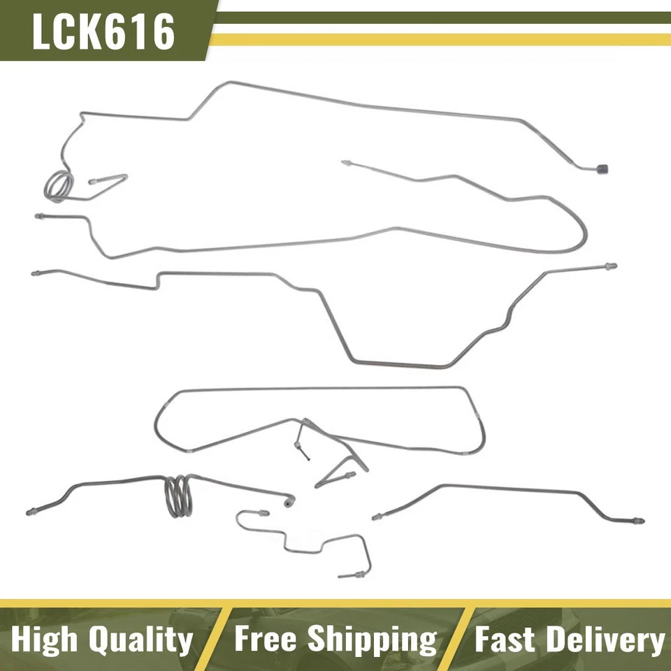 Комплект тормозной магистрали из нержавеющей стали Dorman 919-164 для пикапа Ford F150 новый - Изображение 1 из 3