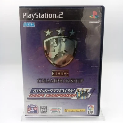 Pro Soccer Club O Tsukurou Europe Championship Playstation 2 PS2 Japan CIB - Image 1 of 4