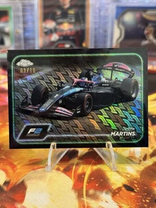 2024 Topps Chrome Logofractor Formula 1 F1 Victor Martins BLACK /10 #102 - Picture 1 of 4