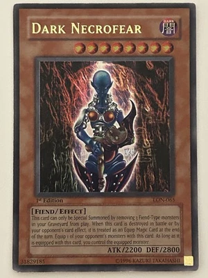 Dark Necrofear LON-065 Labyrinth of Nightmare 1st Edition - Image 1 of 4