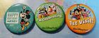 Disney World Lot De Broche Badge 7,5 Cm Collector Anniversaire Mickey 2017