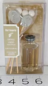 Pier 1 Retired Vintage Linens Reed Diffuser 0.95 Fl Oz Discontinued NOS - Picture 1 of 7