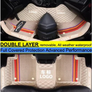 Honda Accord DOUBLE LAYER Car Floor Mat Carpet Removable2018/2019/2020/2021/2022 - Picture 1 of 6