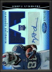 2013 Certified Mirror Blue #325 Marquise Goodwin Auto Jersey RC 074/100 - NM-MT - Picture 1 of 1