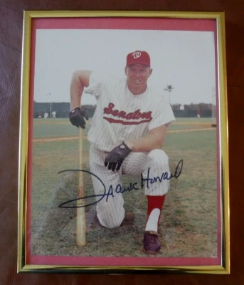 Vtg 1960's MLB Baseball 's FRANK "HONDO" HOWARD - PHOTOGRAPH SIGNED - Image 1 of 2