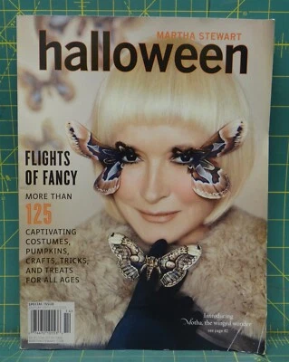 Martha Stewart Magazine Special Halloween Issue 2011, Craft Templates & Art Incl - Image 1 of 4