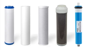 5 Stage Replacement Filters 75 GPD Membrane Aquarium Reverse Osmosis Water RODI - Picture 1 of 2