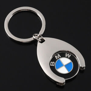 3D Chrome Metal Keychain Car Logo Key Chain Key Ring Accessories Gift for BMW
