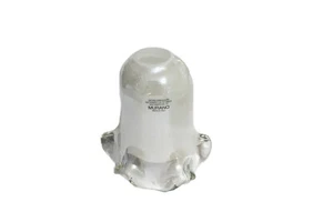 MURANO GLASS CUP REPLACEMENT CHANDELIER COLLECTION SUN WHITE - Picture 1 of 3