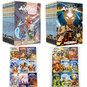 AVATAR English 18 Books Full Complete Set Comic The Last Airbender Cartoon DHL - Picture 1 of 11