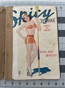 Spicy Stories Magazine July 1937 Volume VII Number 7 - Picture 1 of 6
