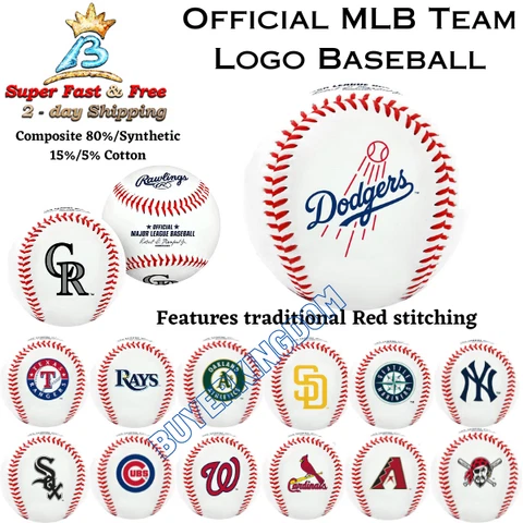 Baseball Ball MLB Team Logo Baseball Unique Gift Ideas Gift For Men Souvenirs Cover
