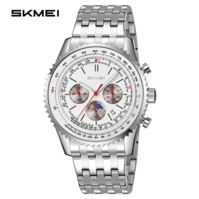 SKMEI Men Quartz Watch Luxury Brand Wristwatch Calendar Waterproof Sport Watch - Image 1 of 4
