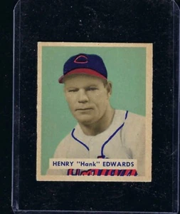 1949 Bowman #136 Hank Edwards, Cleveland Indians, NM, Centered! - Picture 1 of 2
