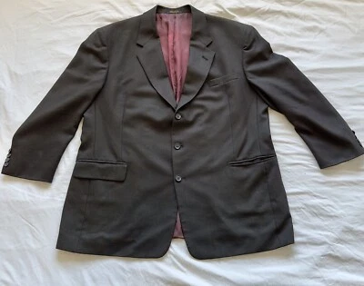 Gianfranco Ruffini Italy Blazer Jacket US Sz L-XL Brown Black Men’s - Image 1 of 4