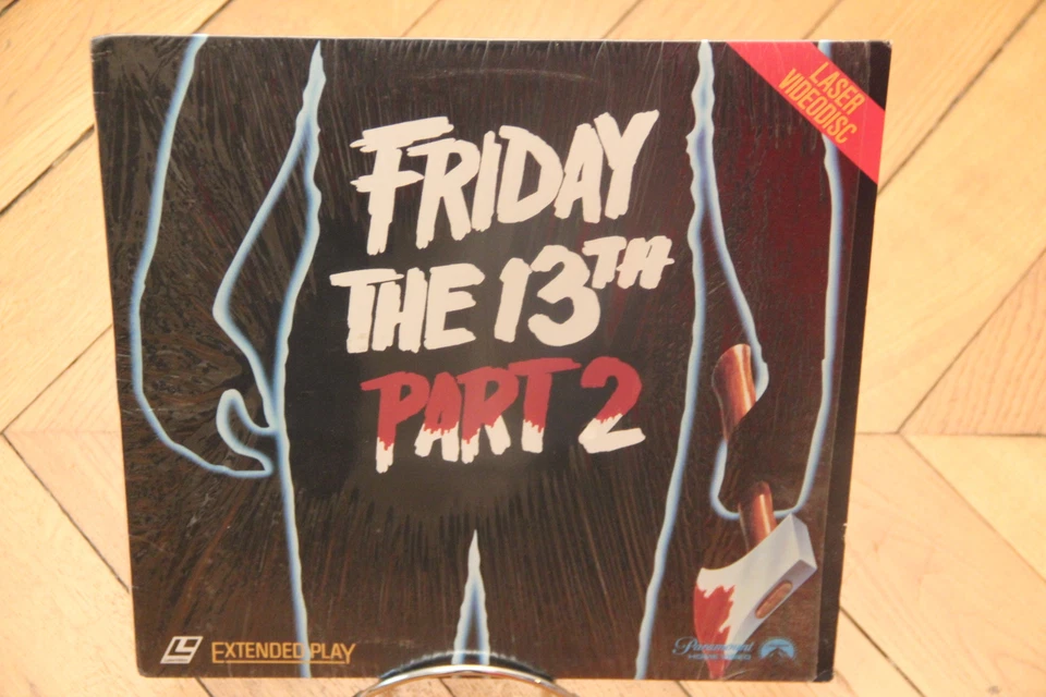 Friday 13th Part 2 1981 Laserdisc LD NTSC Horror No disc Wall Art - Imagem 1 de 1