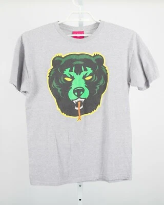 MNWKA Misha NYC Shirt Men's Large Gray Graphic Death Adder Made in USA - Image 1 of 4