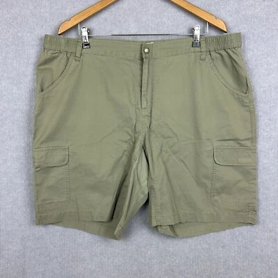 Columbia Shorts Womens 1X W40xL10 Green Cargo Zip Fly Outdoor Hiking - Image 1 of 4