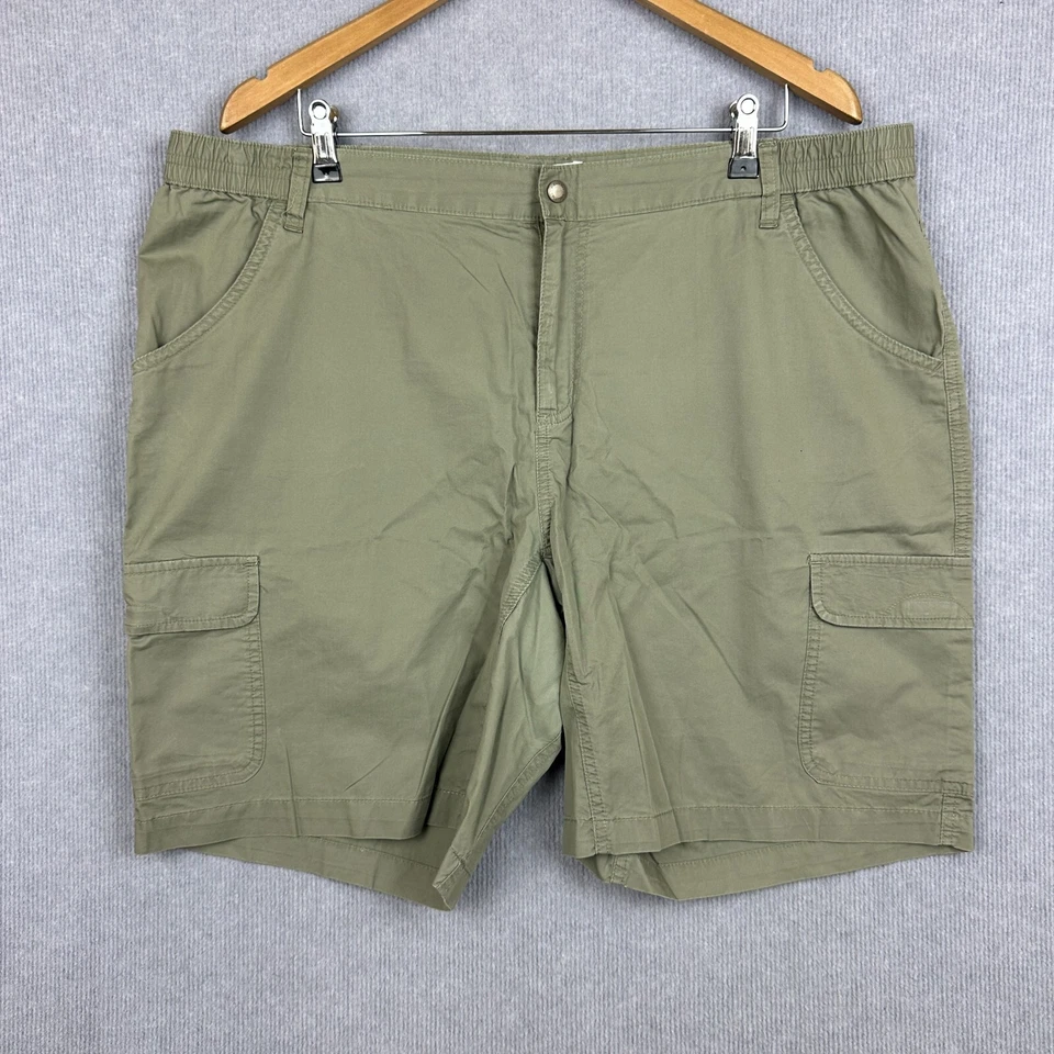Columbia Shorts Womens 1X W40xL10 Green Cargo Zip Fly Outdoor Hiking - Image 1 of 4