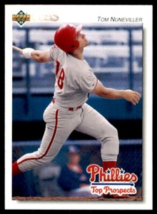 1992 Upper Deck Minors Tom Nuneviller Reading Phillies #112