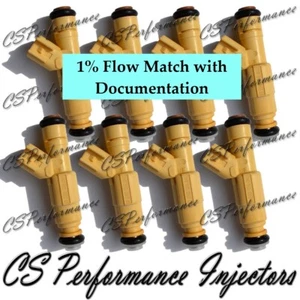 1% Flow Match Bosch Fuel Injectors 0280156041 for 03-04 Ford Expedition 4.6L V8 - Foto 1 di 9