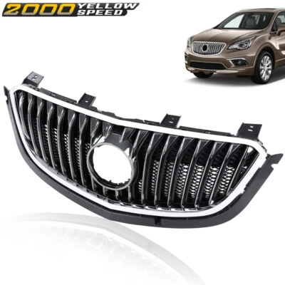 Front Bumper Grille Radiator Gloss Grid Grill Fit For 2015-2017 Buick Envision  Foto 1 de 4