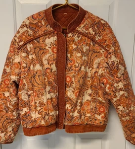 Free People Steppjacke Boho Wendejacke. Gr. M. Retail 168 $ BoHo Chic - Bild 1 von 17