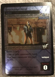WWF Raw Deal The Rock Smackdown Hotel Unique Superstar Foil Card 140/150v.1 - Picture 1 of 2