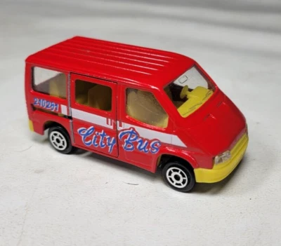 *MAJORETTE* City Bus FORD Transit die cast model No.243 — 第 1/3 张图片