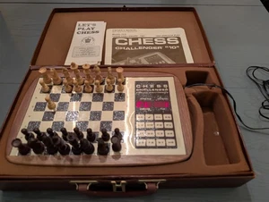Vintage 1978 Fidelity Chess Challenger 10 elektronisches Schachspiel wie abgebildet LESEN SIE DES - Bild 1 von 5