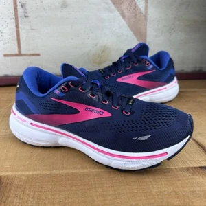 Brooks Ghost 15 GTX Damen 8,5 B Schuhe Running Gore Tex blau pink 1203821B460* - Bild 1 von 10